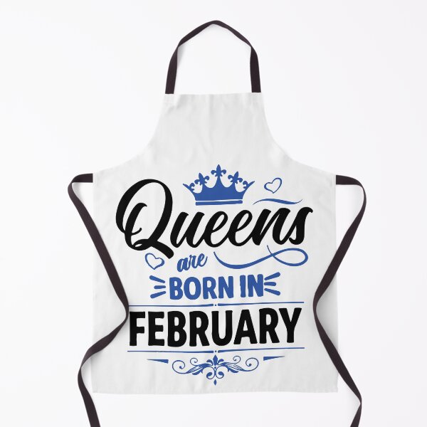 Item preview, Queens Are Born On February designed and sold by mouad naouiri.