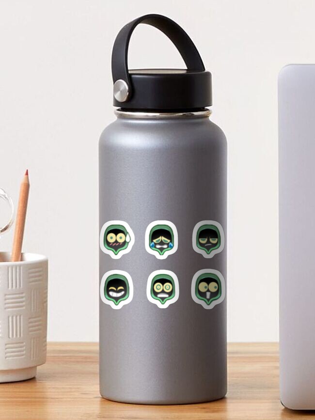 Thumbnail 1 von 3, Sticker, Schatten Emoticons designt und verkauft von mckinelycrunk.