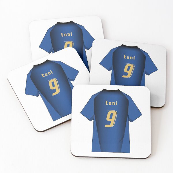 Item preview, Luca Toni Italy World Cup 2006 Jersey designed and sold by Zgjimi17.