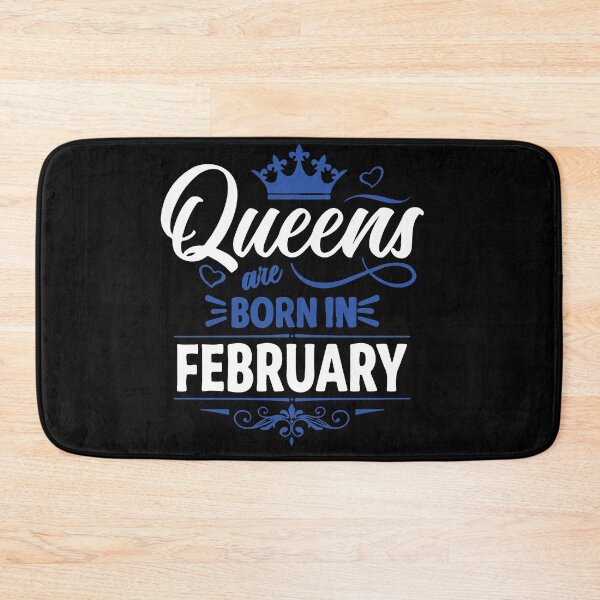 Item preview, Queens Are Born On February designed and sold by mouad naouiri.