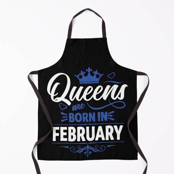 Item preview, Queens Are Born On February designed and sold by mouad naouiri.