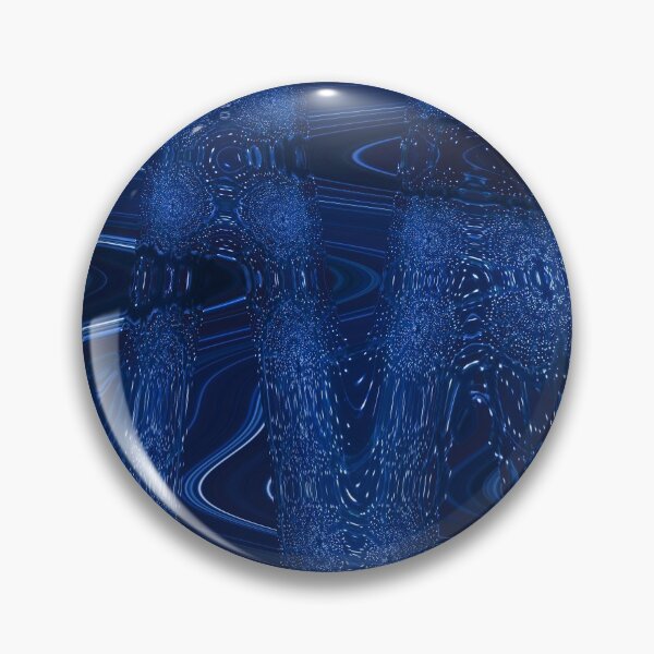 Item preview, abstract wavy blue pattern designed and sold by Nikoleta Vukovic.
