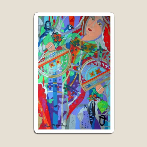 Queen of the Birch Trees Magnet