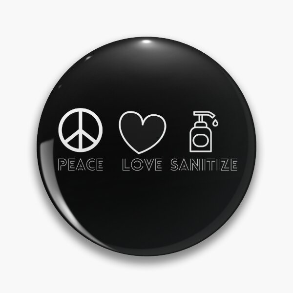 Item preview, peace love sanitize , funny hand sanitizer quotes , funny sanitizer quotes , funny sanitizer quotes designed and sold by artisserv.