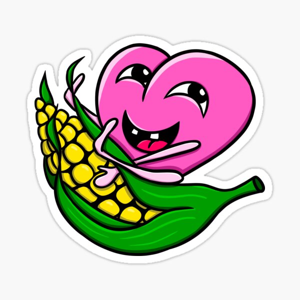 **Official** HappyC0rn Gear by createm0e Sticker