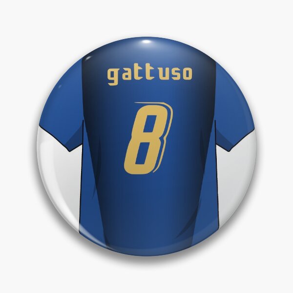 Item preview, Gattuso Italy World Cup 2006 Jersey designed and sold by Zgjimi17.