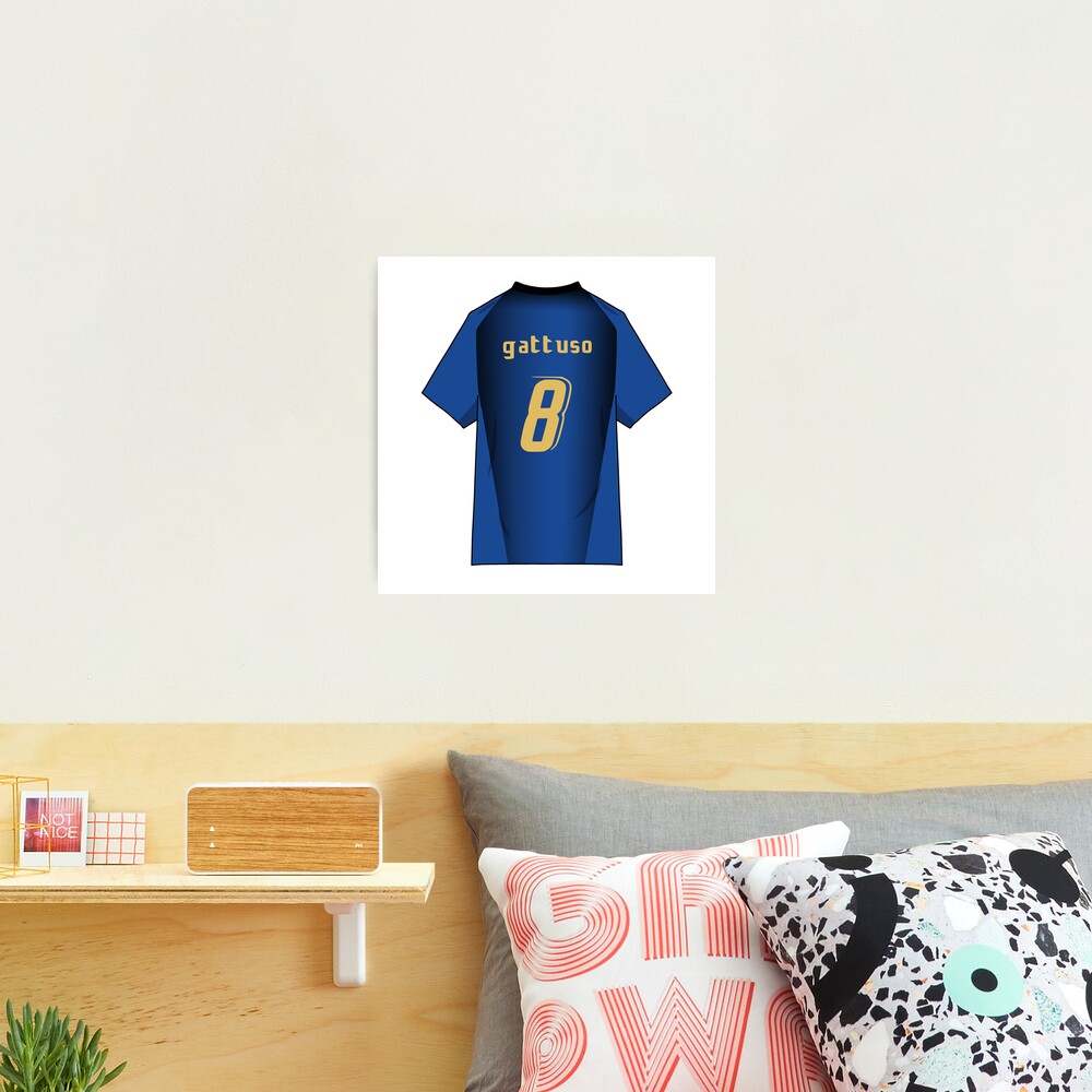 Italy national team FIFA WC 2006 soccer jersey Gattuso #8 | eBay
