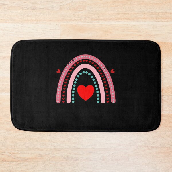 Item preview, Happy Valentine's Day Babe Jill  Love Rainbow designed and sold by PinkyTree.