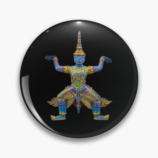 Artikelvorschau, Die Yaksha-Statue schützt die Gerechten entworfen und verkauft von JBlaisDesign.