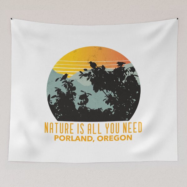 Item preview, Portland Oregon Nature Is All You Need Collection designed and sold by VHIndy-Tees.