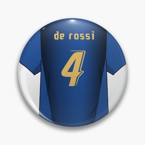Item preview, De Rossi Italy World Cup 2006 Jersey designed and sold by Zgjimi17.