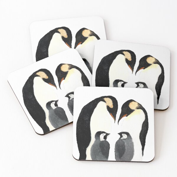 Item preview, Penguins Mate For Life designed and sold by MyasMakings.