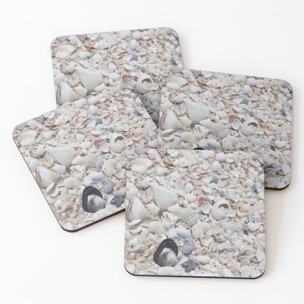 Item preview, Seashells Beach Sun Surf Shoreline Waves Summer Sanibel designed and sold by Midwest-Goods.