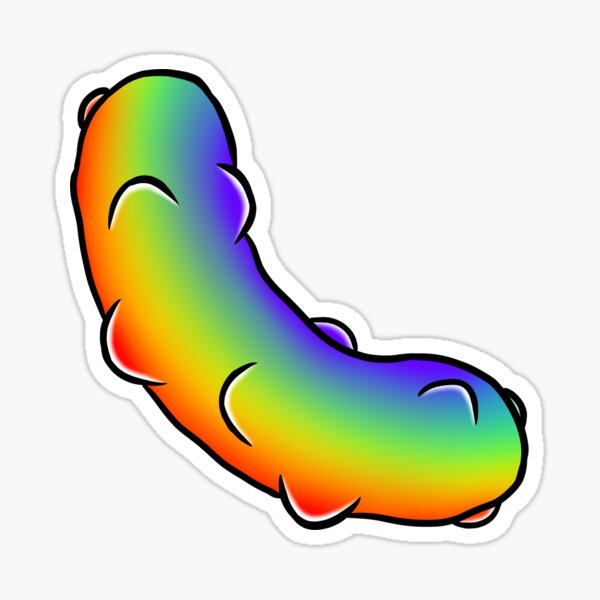 **Official** Rainbow Pickle Gear by createm0de Sticker