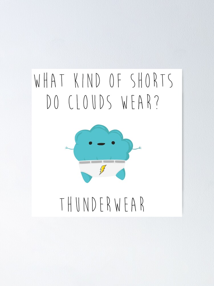 Cute Cloud Poster By The Flash Redbubble