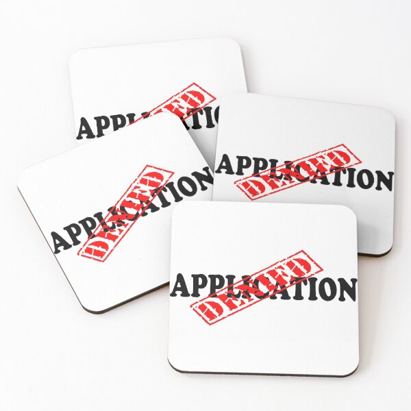 Item preview, APPLICATION DENIED designed and sold by DomGDesign.