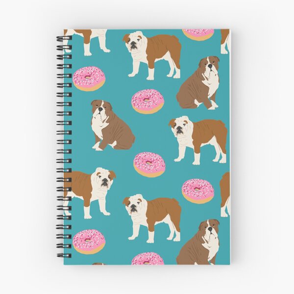Item preview, English Bulldog dog funny picture dogs pets pop Bulldogs art donuts donas designed and sold by Coolstuff4you71.