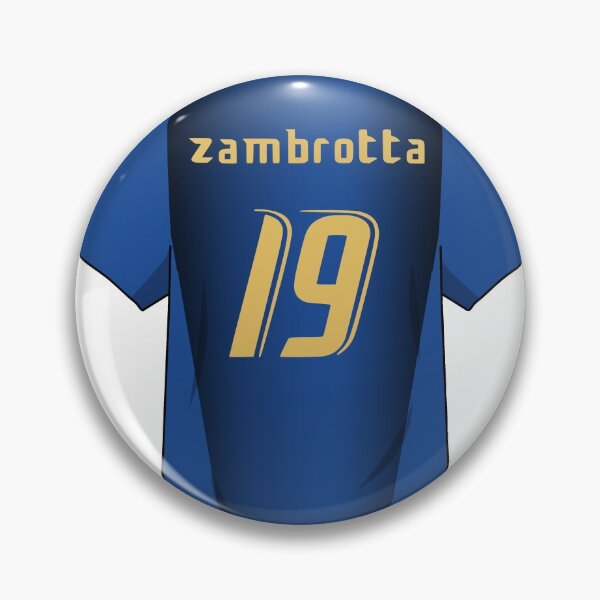 Item preview, Zambrotta Italy World Cup 2006 Jersey designed and sold by Zgjimi17.