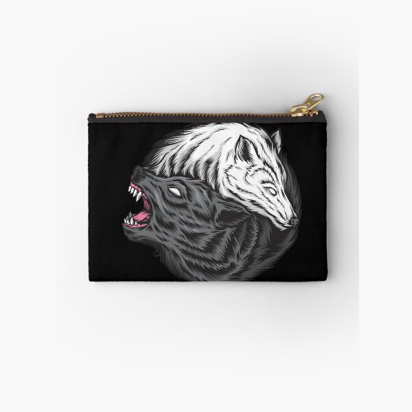 Item preview, Ying and Yang White and Black Wolf designed and sold by aMortalArtist.