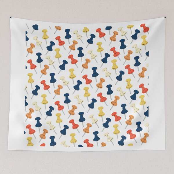 Item preview, Thumbtack Pushpin Pattern for Teachers  designed and sold by WildeandCo.
