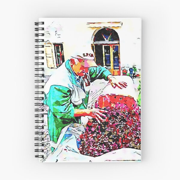 Item preview, Hortus Conclusus: pomace with farmer and college designed and sold by Giuseppe Cocco.