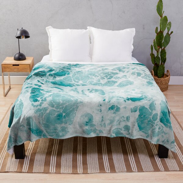 Item preview, Blue Ocean Waves designed and sold by GoodVibeDesign.
