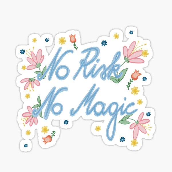 Item preview, No Risk, No Magic designed and sold by Luaillustration.