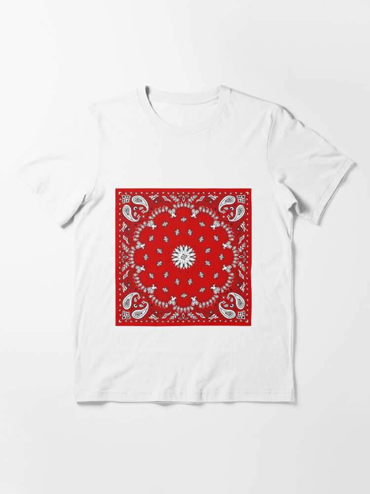 Bandana in the Red Man  Essential T-Shirt for Sale by rosemaryalbo