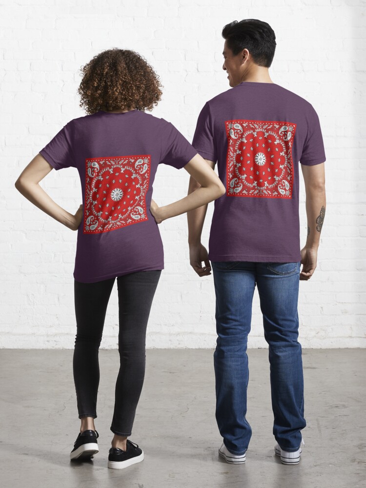 Bandana in the Red Man  Essential T-Shirt for Sale by rosemaryalbo