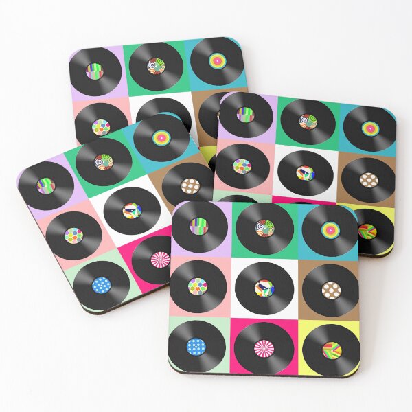 Item preview, Sixties Retro Vintage Vinyl Records designed and sold by Prawny.