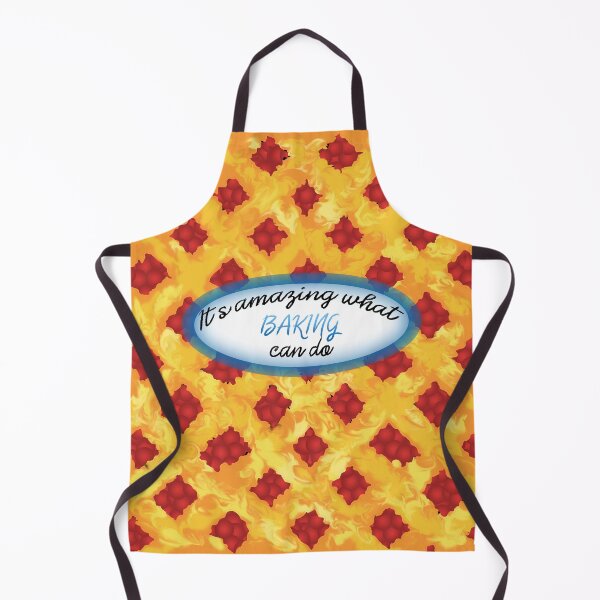 Item preview, What baking can do apron designed and sold by TheatreIsArt.