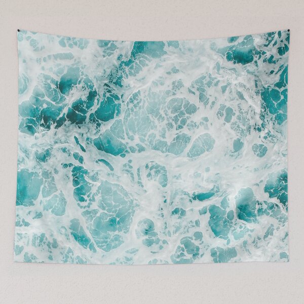 Item preview, Blue Ocean Waves  designed and sold by GoodVibeDesign.