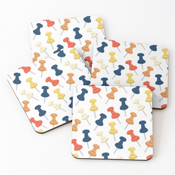 Item preview, BIG Thumbtack Pushpin Pattern for Teachers  designed and sold by WildeandCo.