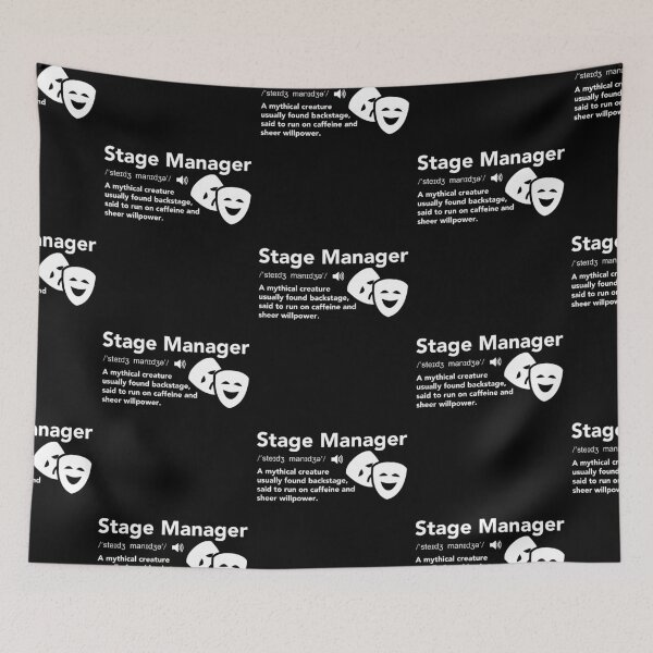 Item preview, Stage Manager Definition designed and sold by JukeLox.