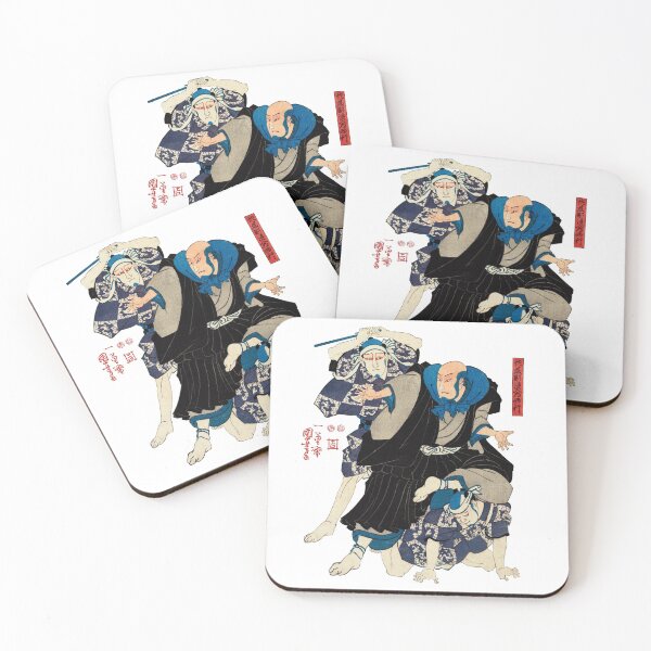 Item preview, Utagawa Kuniyoshi | Sato Norikiyo Nyudo Saigo Yoshinaka | The Players designed and sold by GroovyRaffRaff.
