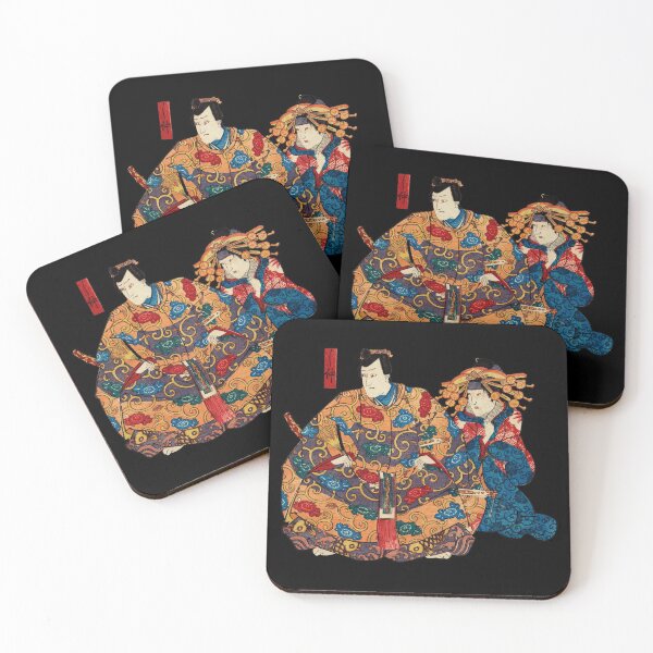 Item preview, Utagawa Kuniyoshi | Sato Norikiyo Nyudo Saigo Yoshinaka | The Royals designed and sold by GroovyRaffRaff.