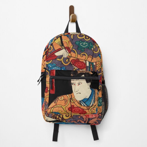 Item preview, Utagawa Kuniyoshi | Sato Norikiyo Nyudo Saigo Yoshinaka | The Royals designed and sold by GroovyRaffRaff.