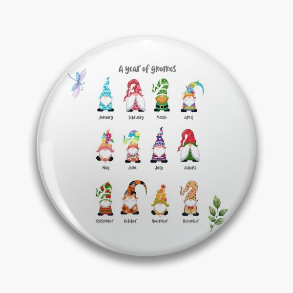 Item preview, A Year of Gnomes designed and sold by WildingClan.