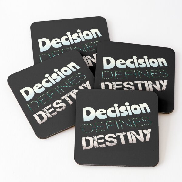 Item preview, Decision Defines Destiny  designed and sold by Vinto.