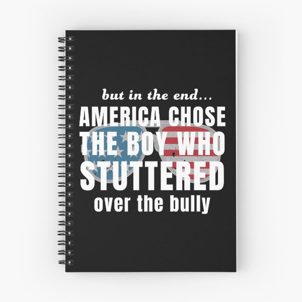 Item preview, But In The End America Chose Boy Who Stuttered Over Bully Biden designed and sold by RandomStuffShop.