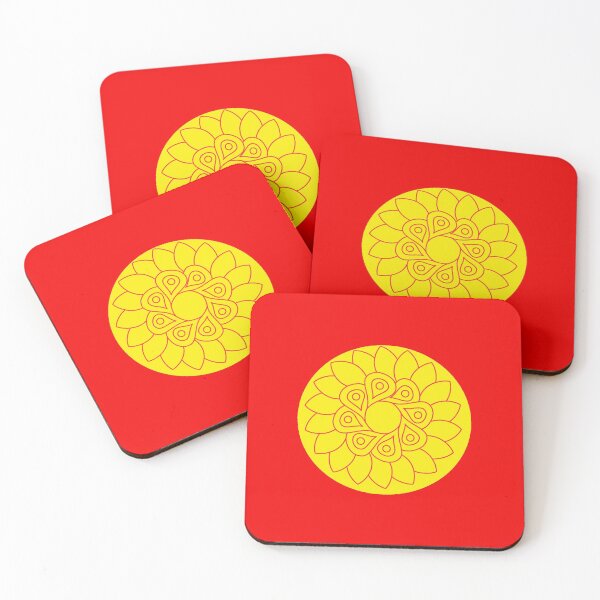 Item preview, Red and Yellow Mandala designed and sold by HapaLady92.