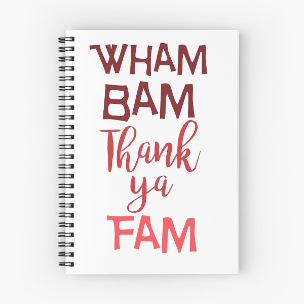 Item preview, Wham Bam Thank Ya Fam designed and sold by lilkenz.