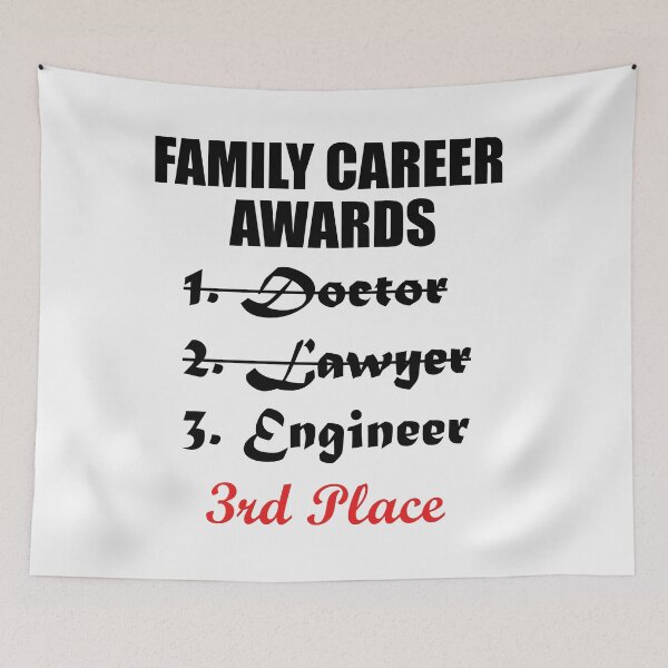 Item preview, Family Career Awards 3rd place Engineer designed and sold by socialengineer.