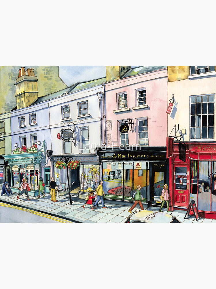 George Street in Bath, UK by Laura-Fearn