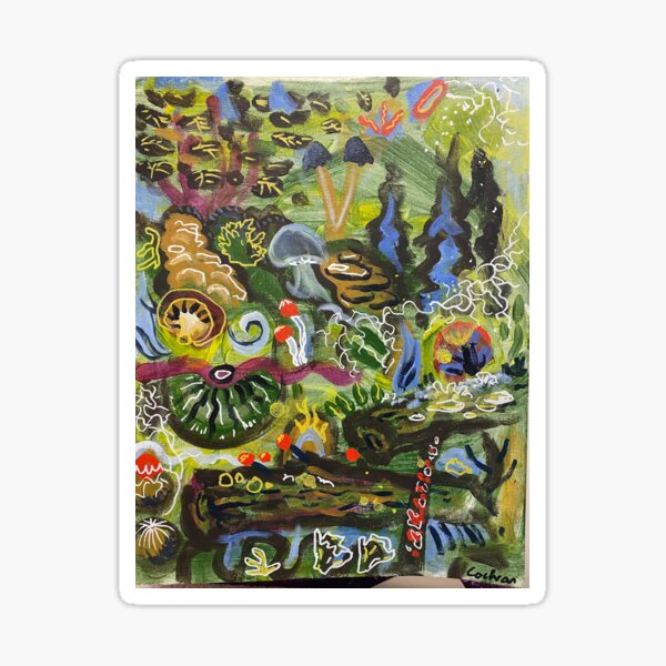 Item preview, Forest Floor Fungi designed and sold by Nathan Cochran.