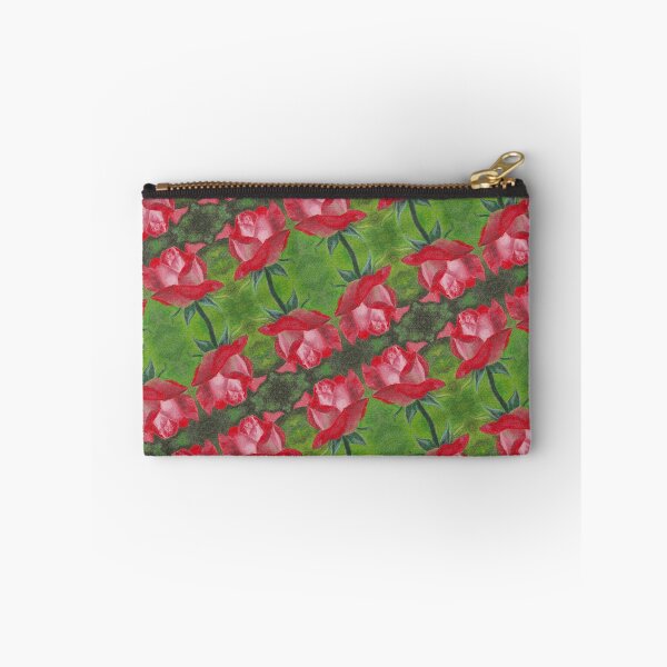 Item preview, Red Rose Oil Painting Pattern designed and sold by SquibbleDesign.