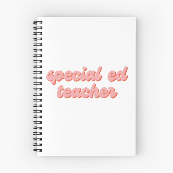 Item preview, Special Ed Teacher sticker in pink designed and sold by WildeandCo.