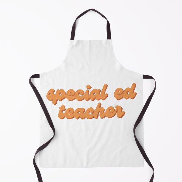 Item preview, Special Ed Teacher sticker in Orange  designed and sold by WildeandCo.
