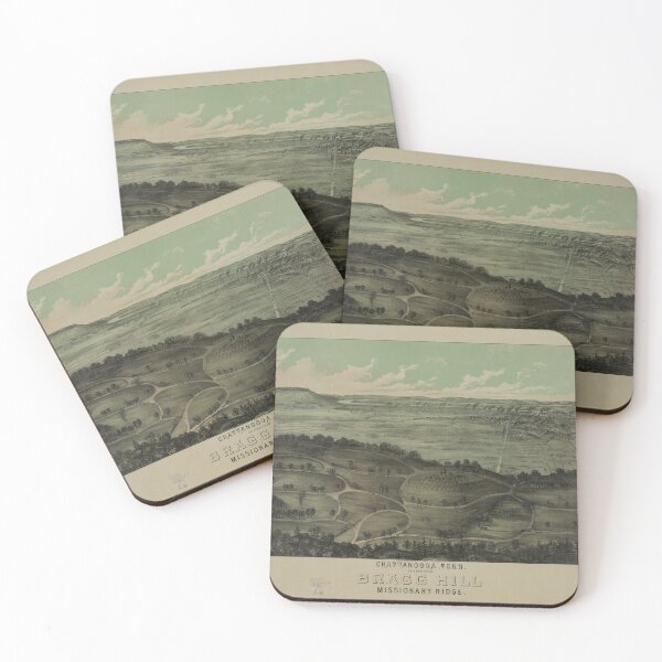 Item preview, Chattanooga, Tenn. as seen from Bragg Hill, Missionary Ridge (1886) designed and sold by allhistory.