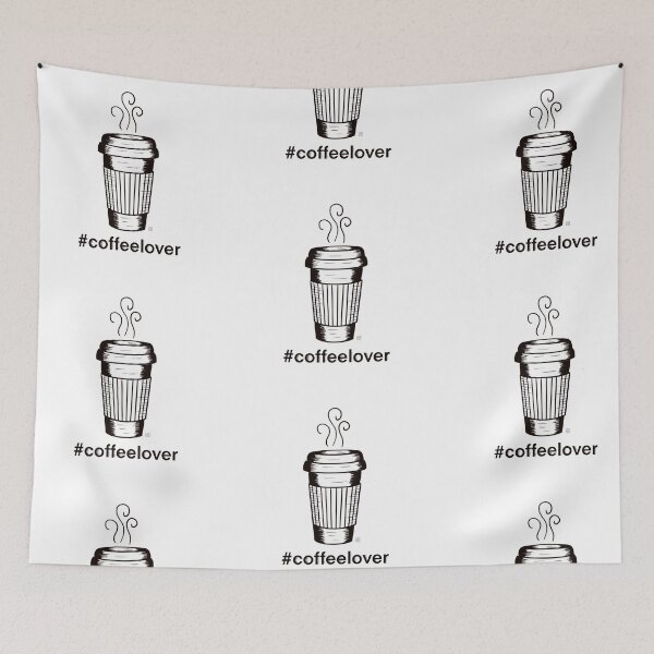 Item preview, Coffee lovers ink design  designed and sold by Anastasia Toska.